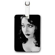 Onyourcases Regina Spektor Custom Luggage Tags Personalized Name PU Leather Luggage Tag With Strap Awesome Baggage Brand Hanging Top Suitcase Bag Tags Name ID Labels Travel Bag Accessories