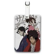 Onyourcases Samurai Champloo Custom Luggage Tags Personalized Name PU Leather Luggage Tag With Strap Awesome Baggage Brand Hanging Top Suitcase Bag Tags Name ID Labels Travel Bag Accessories