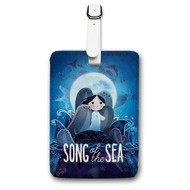 Onyourcases Song of the Sea Custom Luggage Tags Personalized Name PU Leather Luggage Tag With Strap Awesome Baggage Brand Hanging Top Suitcase Bag Tags Name ID Labels Travel Bag Accessories