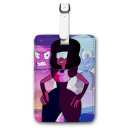 Onyourcases Steven Universe Garnet Custom Luggage Tags Personalized Name PU Leather Luggage Tag With Strap Awesome Baggage Brand Hanging Top Suitcase Bag Tags Name ID Labels Travel Bag Accessories