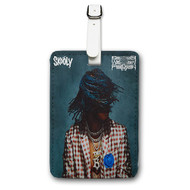 Onyourcases Swagger Skooly Feat 2 Chainz Custom Luggage Tags Personalized Name PU Leather Luggage Tag With Strap Awesome Baggage Brand Hanging Top Suitcase Bag Tags Name ID Labels Travel Bag Accessories
