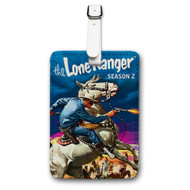 Onyourcases The Lone Ranger Custom Luggage Tags Personalized Name PU Leather Luggage Tag With Strap Awesome Baggage Brand Hanging Top Suitcase Bag Tags Name ID Labels Travel Bag Accessories