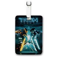 Onyourcases Tron Legacy Custom Luggage Tags Personalized Name PU Leather Luggage Tag With Strap Awesome Baggage Brand Hanging Top Suitcase Bag Tags Name ID Labels Travel Bag Accessories