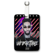 Onyourcases Unforgettable Pn B Rock Custom Luggage Tags Personalized Name PU Leather Luggage Tag With Strap Awesome Baggage Brand Hanging Top Suitcase Bag Tags Name ID Labels Travel Bag Accessories