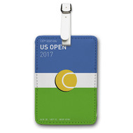Onyourcases US Open 2017 Custom Luggage Tags Personalized Name PU Leather Luggage Tag With Strap Awesome Baggage Brand Hanging Top Suitcase Bag Tags Name ID Labels Travel Bag Accessories