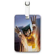 Onyourcases Wolverine Xmen Lego Custom Luggage Tags Personalized Name PU Leather Luggage Tag With Strap Awesome Baggage Brand Hanging Top Suitcase Bag Tags Name ID Labels Travel Bag Accessories