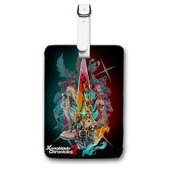 Onyourcases Xenoblade Chronicles 2 Custom Luggage Tags Personalized Name PU Leather Luggage Tag With Strap Awesome Baggage Brand Hanging Top Suitcase Bag Tags Name ID Labels Travel Bag Accessories