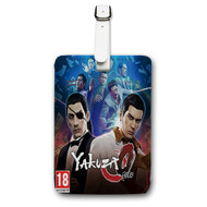 Onyourcases Yakuza 0 Custom Luggage Tags Personalized Name PU Leather Luggage Tag With Strap Awesome Baggage Brand Hanging Top Suitcase Bag Tags Name ID Labels Travel Bag Accessories