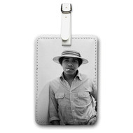 Onyourcases Young Obama SMoke Custom Luggage Tags Personalized Name PU Leather Luggage Tag With Strap Awesome Baggage Brand Hanging Top Suitcase Bag Tags Name ID Labels Travel Bag Accessories