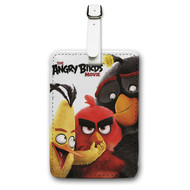 Onyourcases Angry Birds Custom Luggage Tags Personalized Name PU Leather Luggage Tag Brand With Strap Awesome Baggage Hanging Suitcase Top Bag Tags Name ID Labels Travel Bag Accessories