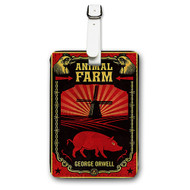Onyourcases Animal Farm Custom Luggage Tags Personalized Name PU Leather Luggage Tag Brand With Strap Awesome Baggage Hanging Suitcase Top Bag Tags Name ID Labels Travel Bag Accessories