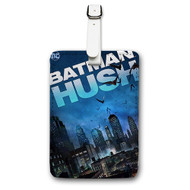 Onyourcases Batman Hush Custom Luggage Tags Personalized Name PU Leather Luggage Tag Brand With Strap Awesome Baggage Hanging Suitcase Top Bag Tags Name ID Labels Travel Bag Accessories