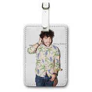 Onyourcases Benny Blanco Custom Luggage Tags Personalized Name PU Leather Luggage Tag Brand With Strap Awesome Baggage Hanging Suitcase Top Bag Tags Name ID Labels Travel Bag Accessories