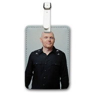 Onyourcases Bill Burr Custom Luggage Tags Personalized Name PU Leather Luggage Tag Brand With Strap Awesome Baggage Hanging Suitcase Top Bag Tags Name ID Labels Travel Bag Accessories