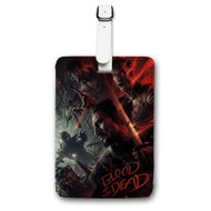 Onyourcases Blood of The Dead Custom Luggage Tags Personalized Name PU Leather Luggage Tag Brand With Strap Awesome Baggage Hanging Suitcase Top Bag Tags Name ID Labels Travel Bag Accessories