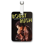 Onyourcases Bobby Rush Custom Luggage Tags Personalized Name PU Leather Luggage Tag Brand With Strap Awesome Baggage Hanging Suitcase Top Bag Tags Name ID Labels Travel Bag Accessories