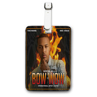 Onyourcases Bow Wow Custom Luggage Tags Personalized Name PU Leather Luggage Tag Brand With Strap Awesome Baggage Hanging Suitcase Top Bag Tags Name ID Labels Travel Bag Accessories