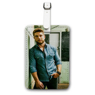 Onyourcases Chris Lane Custom Luggage Tags Personalized Name PU Leather Luggage Tag Brand With Strap Awesome Baggage Hanging Suitcase Top Bag Tags Name ID Labels Travel Bag Accessories