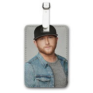 Onyourcases Cole Swindell Custom Luggage Tags Personalized Name PU Leather Luggage Tag Brand With Strap Awesome Baggage Hanging Suitcase Top Bag Tags Name ID Labels Travel Bag Accessories