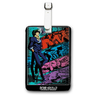 Onyourcases Cowboy Bebop Custom Luggage Tags Personalized Name PU Leather Luggage Tag Brand With Strap Awesome Baggage Hanging Suitcase Top Bag Tags Name ID Labels Travel Bag Accessories