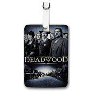 Onyourcases Deadwood Custom Luggage Tags Personalized Name PU Leather Luggage Tag Brand With Strap Awesome Baggage Hanging Suitcase Top Bag Tags Name ID Labels Travel Bag Accessories