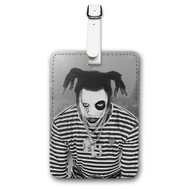 Onyourcases Denzel Curry Clout Cobain Custom Luggage Tags Personalized Name PU Leather Luggage Tag Brand With Strap Awesome Baggage Hanging Suitcase Top Bag Tags Name ID Labels Travel Bag Accessories