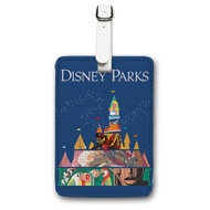 Onyourcases Disney Parks Custom Luggage Tags Personalized Name PU Leather Luggage Tag Brand With Strap Awesome Baggage Hanging Suitcase Top Bag Tags Name ID Labels Travel Bag Accessories
