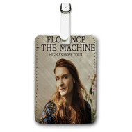 Onyourcases Florence and The Machine Custom Luggage Tags Personalized Name PU Leather Luggage Tag Brand With Strap Awesome Baggage Hanging Suitcase Top Bag Tags Name ID Labels Travel Bag Accessories