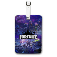 Onyourcases Fortnite Custom Luggage Tags Personalized Name PU Leather Luggage Tag Brand With Strap Awesome Baggage Hanging Suitcase Top Bag Tags Name ID Labels Travel Bag Accessories