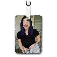 Onyourcases Gabbie Hanna Custom Luggage Tags Personalized Name PU Leather Luggage Tag Brand With Strap Awesome Baggage Hanging Suitcase Top Bag Tags Name ID Labels Travel Bag Accessories