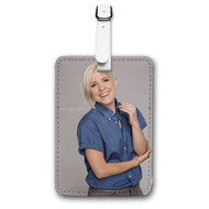 Onyourcases Hannah Hart Custom Luggage Tags Personalized Name PU Leather Luggage Tag Brand With Strap Awesome Baggage Hanging Suitcase Top Bag Tags Name ID Labels Travel Bag Accessories