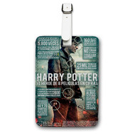 Onyourcases Harry Potter Capability Custom Luggage Tags Personalized Name PU Leather Luggage Tag Brand With Strap Awesome Baggage Hanging Suitcase Top Bag Tags Name ID Labels Travel Bag Accessories