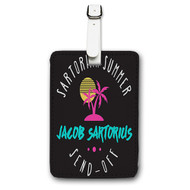 Onyourcases Jacob Sartorius Sartorian Summer Custom Luggage Tags Personalized Name PU Leather Luggage Tag Brand With Strap Awesome Baggage Hanging Suitcase Top Bag Tags Name ID Labels Travel Bag Accessories