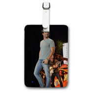 Onyourcases Jake Owen Custom Luggage Tags Personalized Name PU Leather Luggage Tag Brand With Strap Awesome Baggage Hanging Suitcase Top Bag Tags Name ID Labels Travel Bag Accessories
