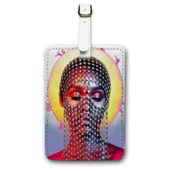 Onyourcases Janelle Monae Dirty Computer Tour Custom Luggage Tags Personalized Name PU Leather Luggage Tag Brand With Strap Awesome Baggage Hanging Suitcase Top Bag Tags Name ID Labels Travel Bag Accessories