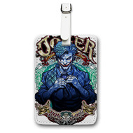 Onyourcases Joker Strike True Custom Luggage Tags Personalized Name PU Leather Luggage Tag Brand With Strap Awesome Baggage Hanging Suitcase Top Bag Tags Name ID Labels Travel Bag Accessories