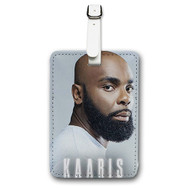 Onyourcases Kaaris Custom Luggage Tags Personalized Name PU Leather Luggage Tag Brand With Strap Awesome Baggage Hanging Suitcase Top Bag Tags Name ID Labels Travel Bag Accessories