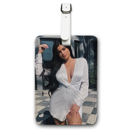 Onyourcases Kylie Jenner Custom Luggage Tags Personalized Name PU Leather Luggage Tag Brand With Strap Awesome Baggage Hanging Suitcase Top Bag Tags Name ID Labels Travel Bag Accessories