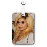 Onyourcases Kylie Jenner 2 Custom Luggage Tags Personalized Name PU Leather Luggage Tag Brand With Strap Awesome Baggage Hanging Suitcase Top Bag Tags Name ID Labels Travel Bag Accessories