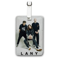 Onyourcases Lany Custom Luggage Tags Personalized Name PU Leather Luggage Tag Brand With Strap Awesome Baggage Hanging Suitcase Top Bag Tags Name ID Labels Travel Bag Accessories