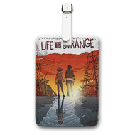 Onyourcases Life is Strange Custom Luggage Tags Personalized Name PU Leather Luggage Tag Brand With Strap Awesome Baggage Hanging Suitcase Top Bag Tags Name ID Labels Travel Bag Accessories