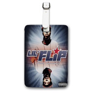 Onyourcases Lil Flip Custom Luggage Tags Personalized Name PU Leather Luggage Tag Brand With Strap Awesome Baggage Hanging Suitcase Top Bag Tags Name ID Labels Travel Bag Accessories