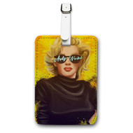 Onyourcases Marylin Monroe Andhy Warhol Custom Luggage Tags Personalized Name PU Leather Luggage Tag Brand With Strap Awesome Baggage Hanging Suitcase Top Bag Tags Name ID Labels Travel Bag Accessories