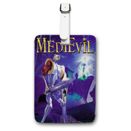 Onyourcases Medi Evil Custom Luggage Tags Personalized Name PU Leather Luggage Tag Brand With Strap Awesome Baggage Hanging Suitcase Top Bag Tags Name ID Labels Travel Bag Accessories