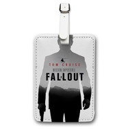 Onyourcases Mission Impossible Fallout Custom Luggage Tags Personalized Name PU Leather Luggage Tag Brand With Strap Awesome Baggage Hanging Suitcase Top Bag Tags Name ID Labels Travel Bag Accessories
