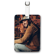 Onyourcases Mitchell Tenpenny Custom Luggage Tags Personalized Name PU Leather Luggage Tag Brand With Strap Awesome Baggage Hanging Suitcase Top Bag Tags Name ID Labels Travel Bag Accessories