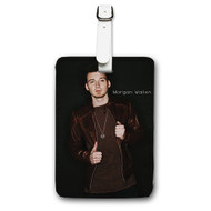 Onyourcases Morgan Wallen Custom Luggage Tags Personalized Name PU Leather Luggage Tag Brand With Strap Awesome Baggage Hanging Suitcase Top Bag Tags Name ID Labels Travel Bag Accessories