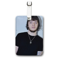 Onyourcases Murda Beatz Custom Luggage Tags Personalized Name PU Leather Luggage Tag Brand With Strap Awesome Baggage Hanging Suitcase Top Bag Tags Name ID Labels Travel Bag Accessories