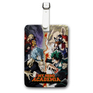 Onyourcases My Hero Academia Custom Luggage Tags Personalized Name PU Leather Luggage Tag Brand With Strap Awesome Baggage Hanging Suitcase Top Bag Tags Name ID Labels Travel Bag Accessories