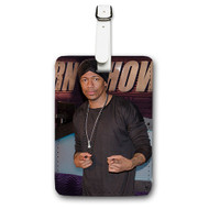 Onyourcases Nick Cannon Custom Luggage Tags Personalized Name PU Leather Luggage Tag Brand With Strap Awesome Baggage Hanging Suitcase Top Bag Tags Name ID Labels Travel Bag Accessories
